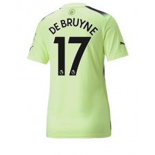 Manchester City Kevin De Bruyne #17 Tredjedrakt Kvinner 2022-23 Kortermet